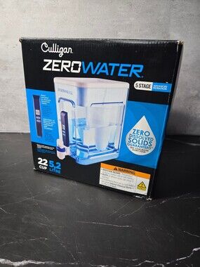 Culligan ZeroWater 22 Cup Water Filter Dispenser 5 Stage Filtration